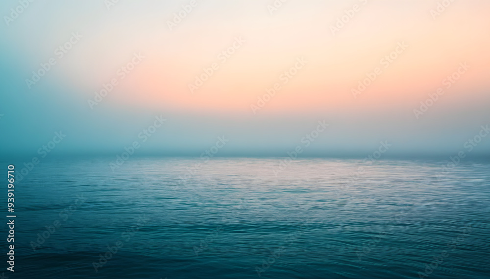 Obraz premium A simple gradient transitioning from a light to dark shade, creating a calm and soothing backdrop