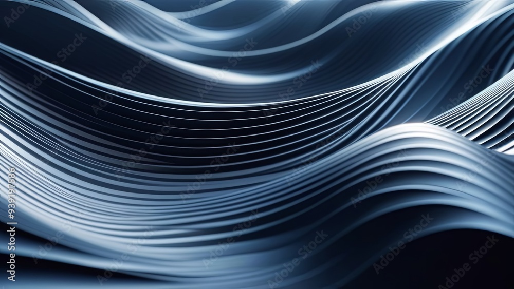 gray background with dynamic curve line. elegant graphic design element ...