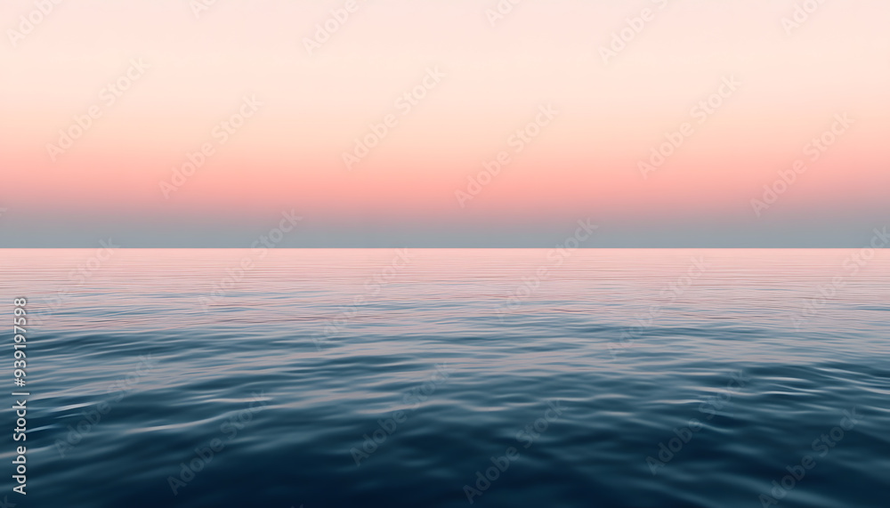 Fototapeta premium A simple gradient transitioning from a light to dark shade, creating a calm and soothing backdrop