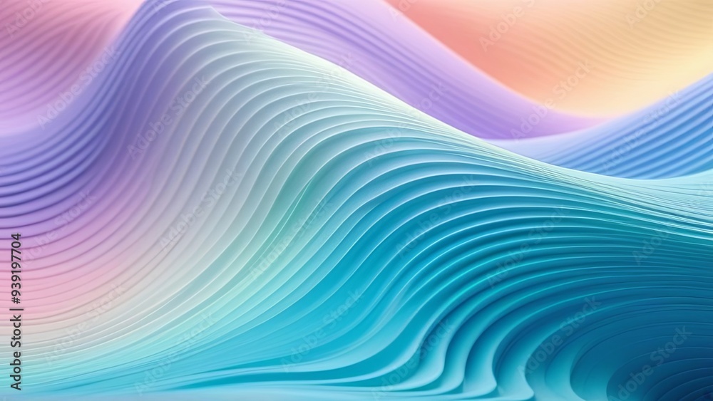 multicolored background with dynamic curve line. elegant graphic design element decoration