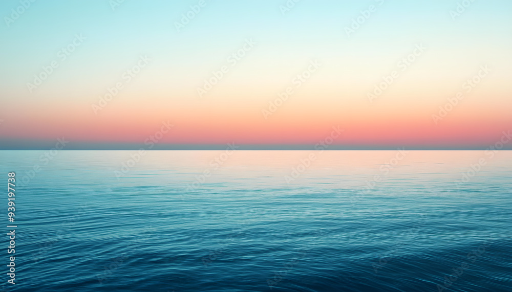 Fototapeta premium A simple gradient transitioning from a light to dark shade, creating a calm and soothing backdrop