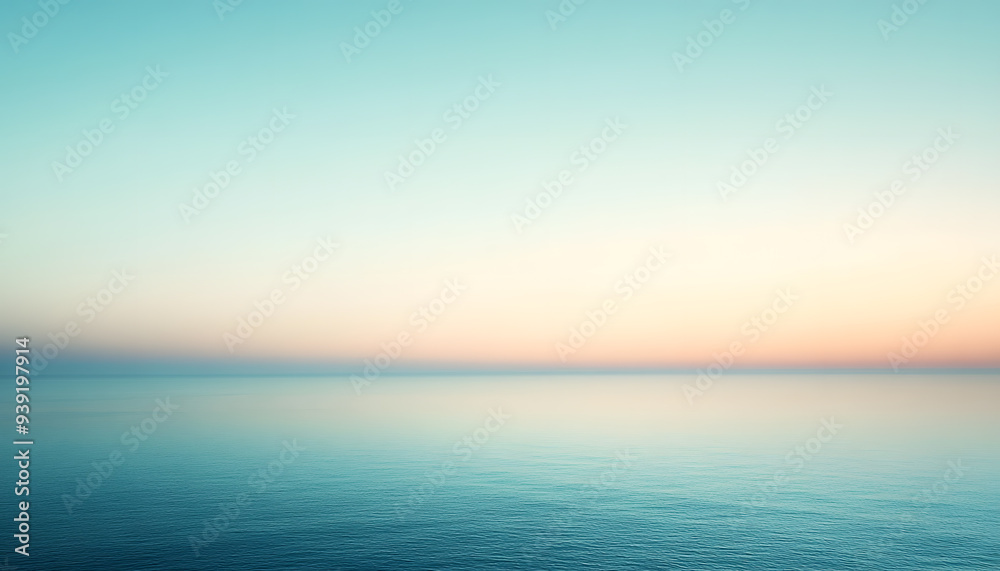 Obraz premium A simple gradient transitioning from a light to dark shade, creating a calm and soothing backdrop