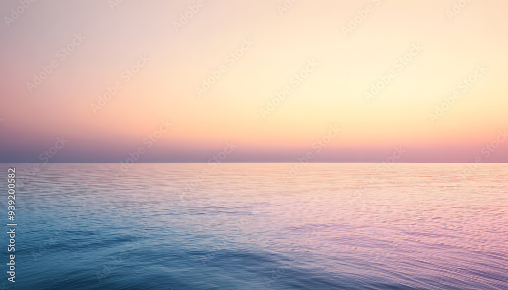 Obraz premium A simple gradient transitioning from a light to dark shade, creating a calm and soothing backdrop