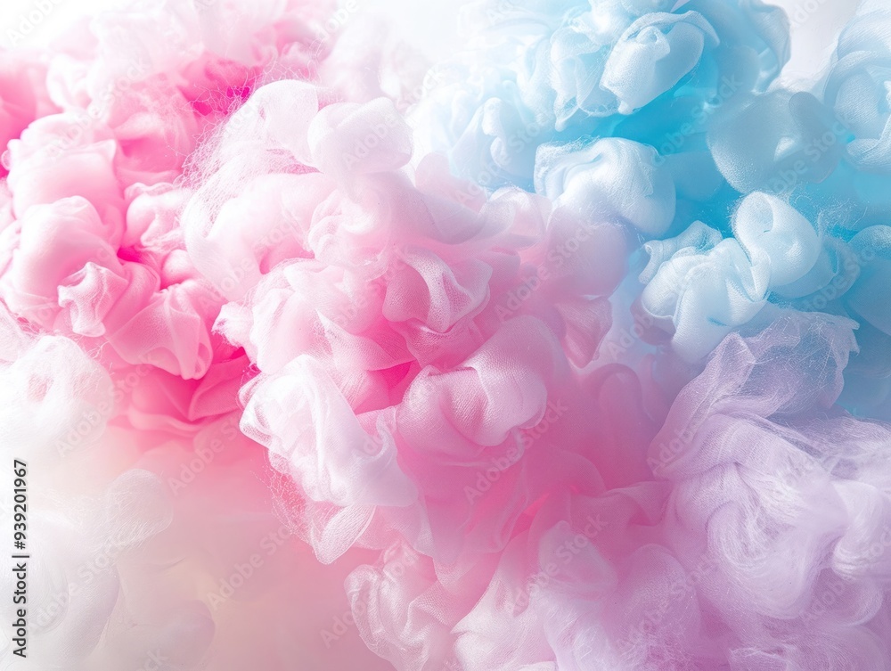 Whimsical burst of cotton candy Whimsical burst of cotton candy