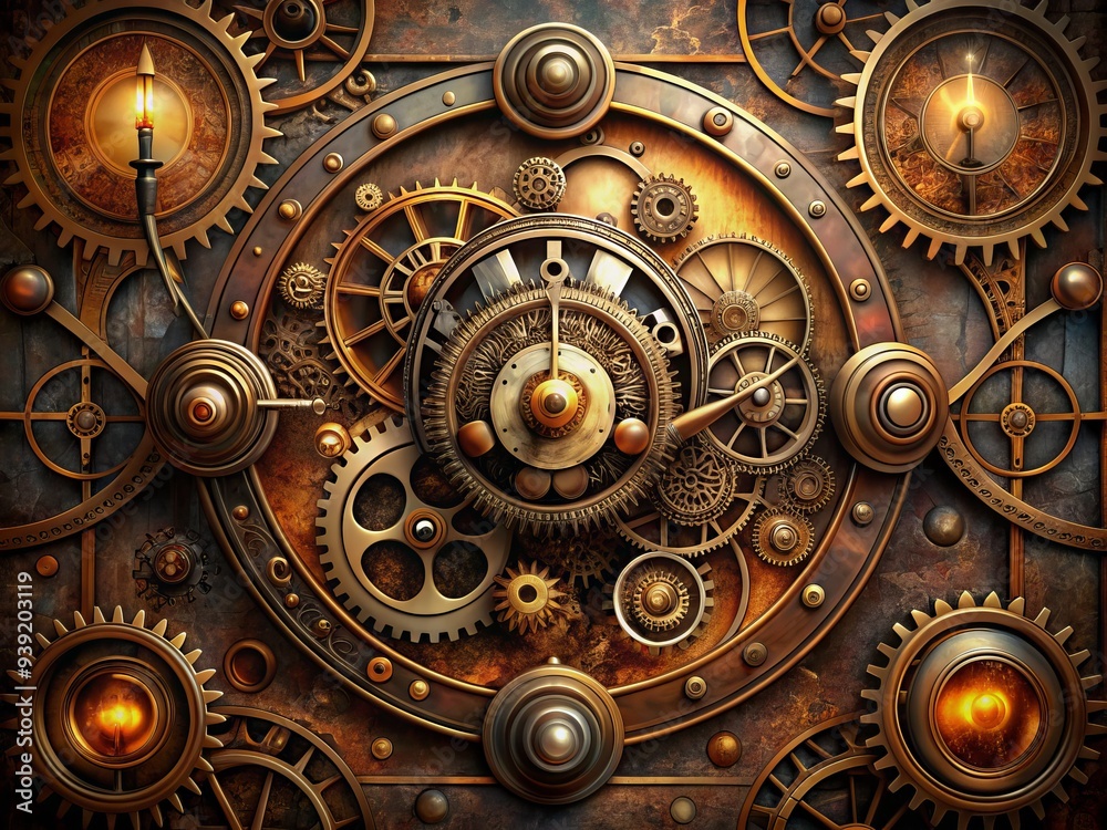 Gearhead Genesis: Steampunk, Cogs, Intricate, Clock, Mechanic Gearhead Genesis: Steampunk, Cogs, Intricate, Clock, Mechanic