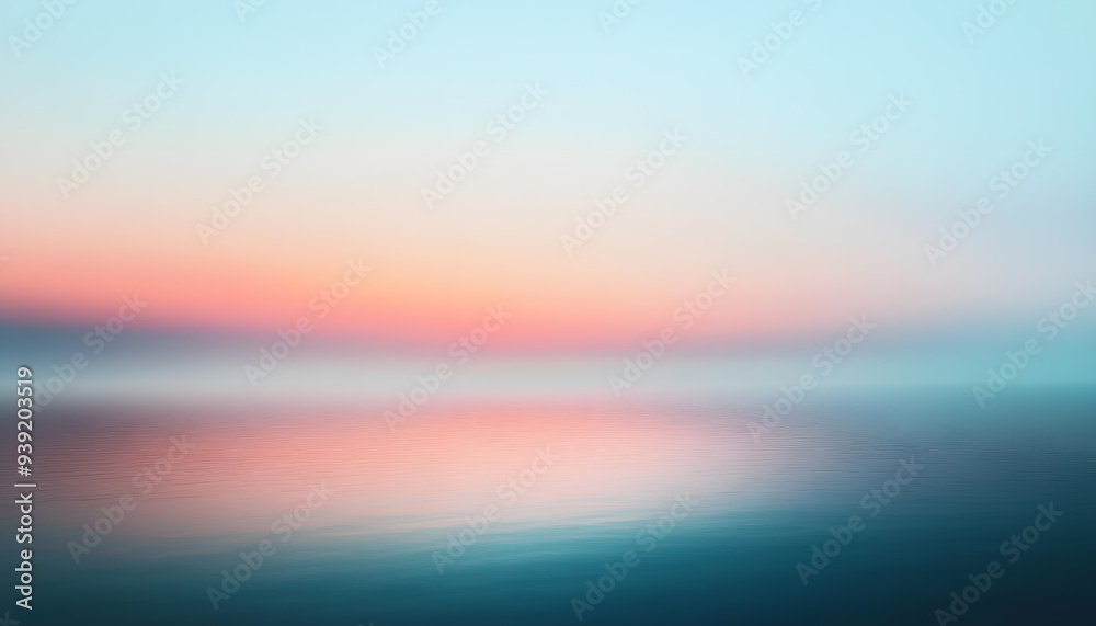 Obraz premium A simple gradient transitioning from a light to dark shade, creating a calm and soothing backdrop