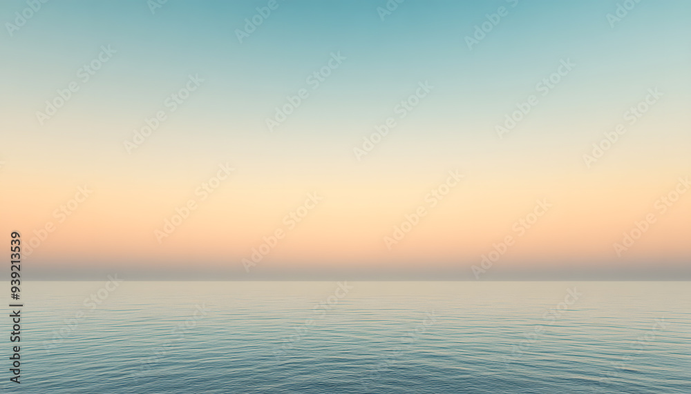 Obraz premium A simple gradient transitioning from a light to dark shade, creating a calm and soothing backdrop