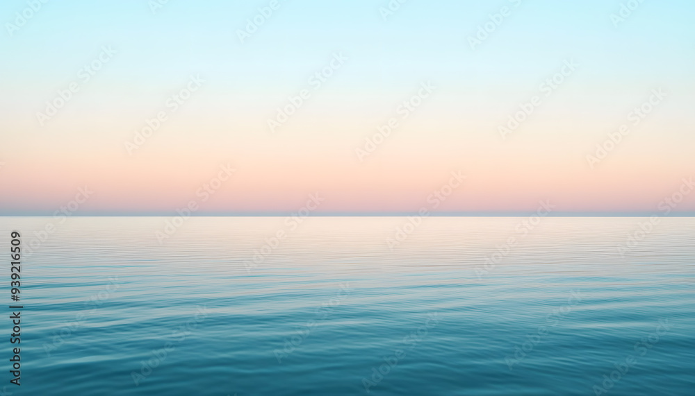 Obraz premium A simple gradient transitioning from a light to dark shade, creating a calm and soothing backdrop