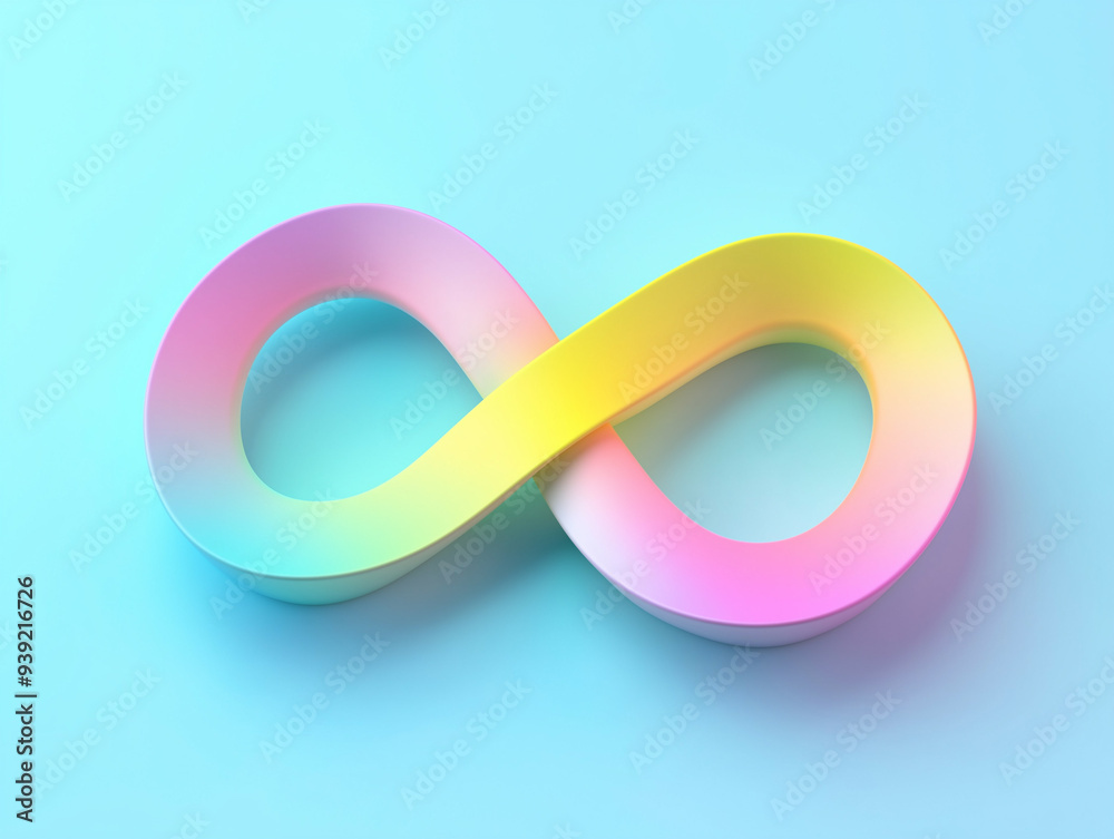 a vibrant infinity sign with a metallic texture, sharp detailing, and realistic light reflections a vibrant infinity sign with a metallic texture, sharp detailing, and realistic light reflections