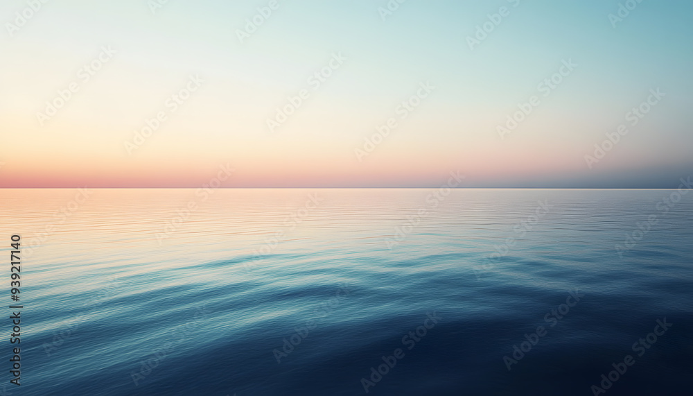 Fototapeta premium A simple gradient transitioning from a light to dark shade, creating a calm and soothing backdrop