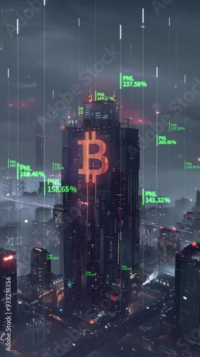 Bitcoin mining, short and long trades, rain of money