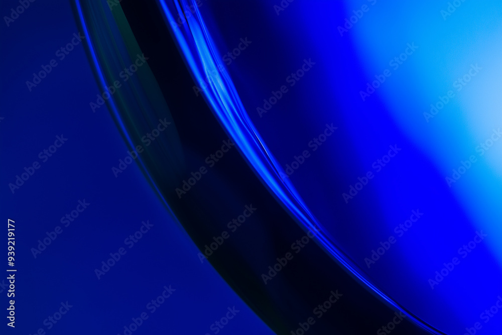 Obraz premium Gradient blue background vector design