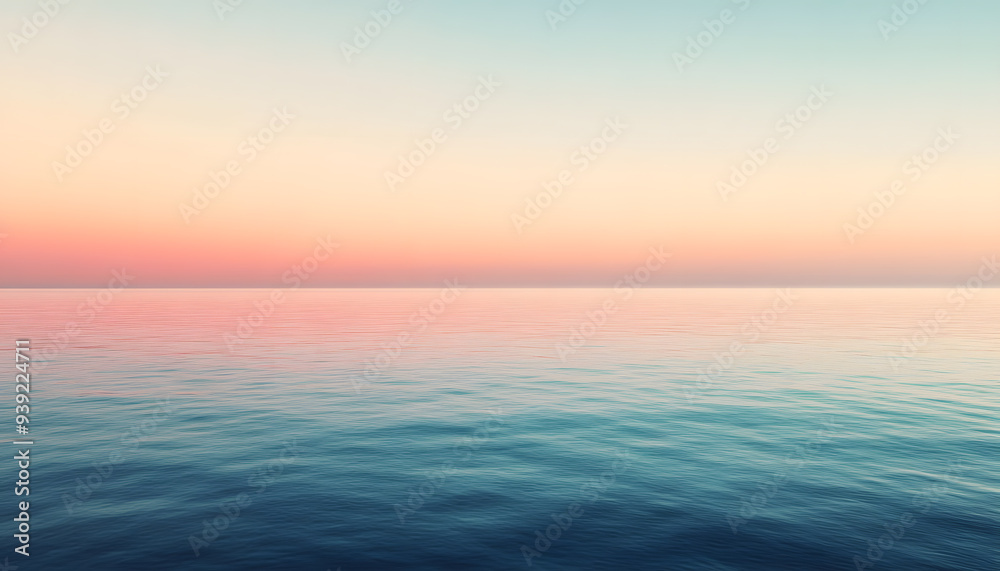 Obraz premium A simple gradient transitioning from a light to dark shade, creating a calm and soothing backdrop