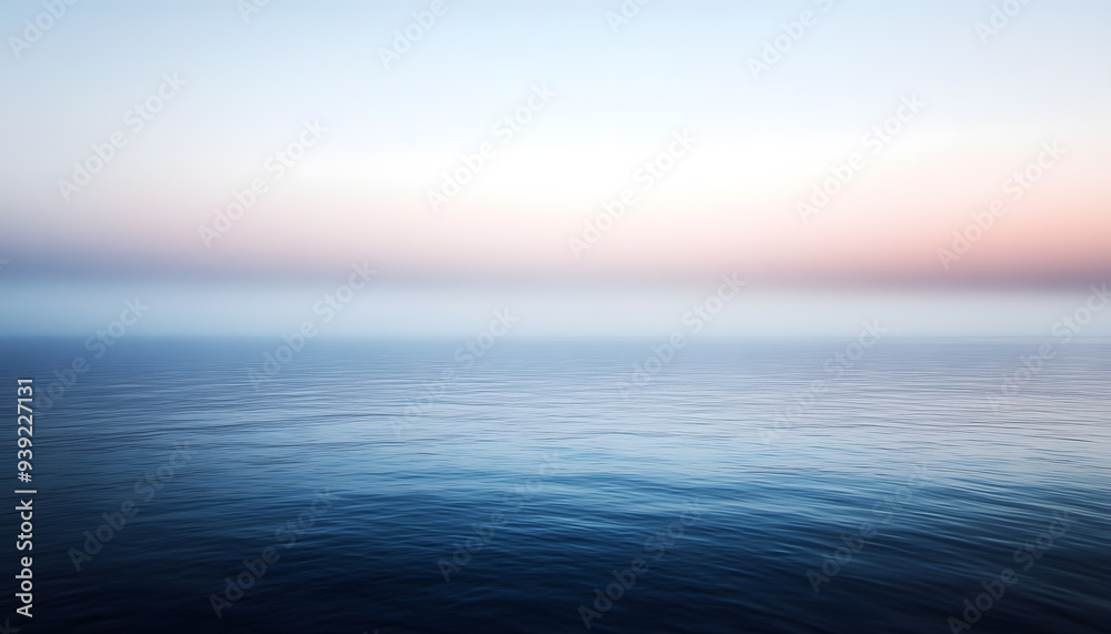 Obraz premium A simple gradient transitioning from a light to dark shade, creating a calm and soothing backdrop