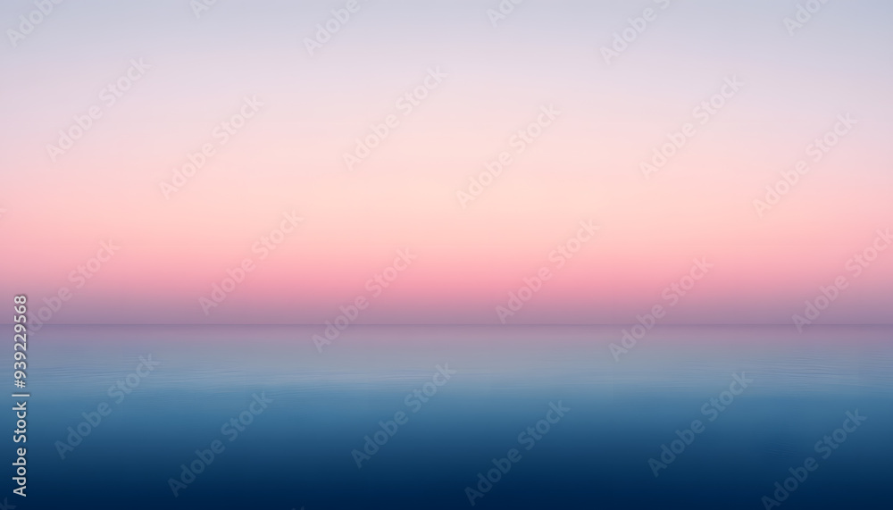 Fototapeta premium A simple gradient transitioning from a light to dark shade, creating a calm and soothing backdrop