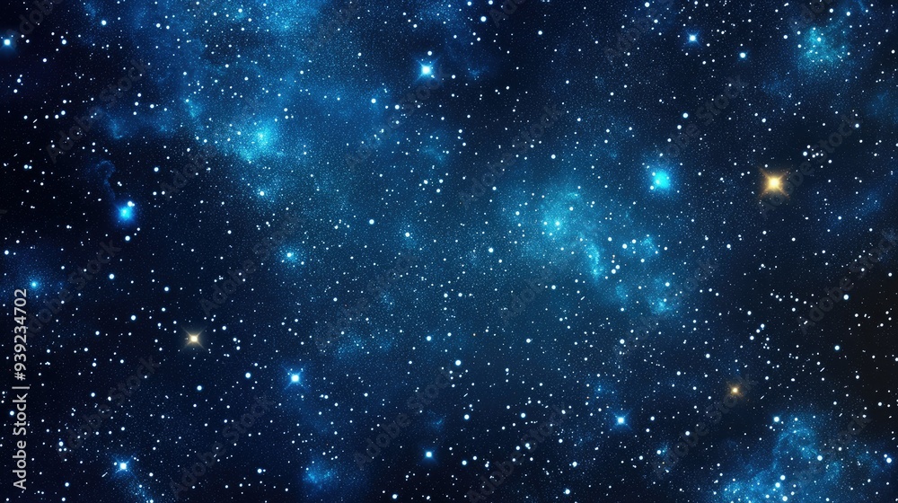 Galaxy shiny stars background fabric seamless print or textile vector background. Galaxy shiny stars background fabric seamless print or textile vector background.