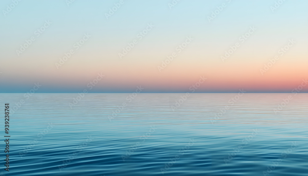 Obraz premium A simple gradient transitioning from a light to dark shade, creating a calm and soothing backdrop