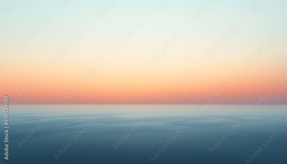 Fototapeta premium A simple gradient transitioning from a light to dark shade, creating a calm and soothing backdrop