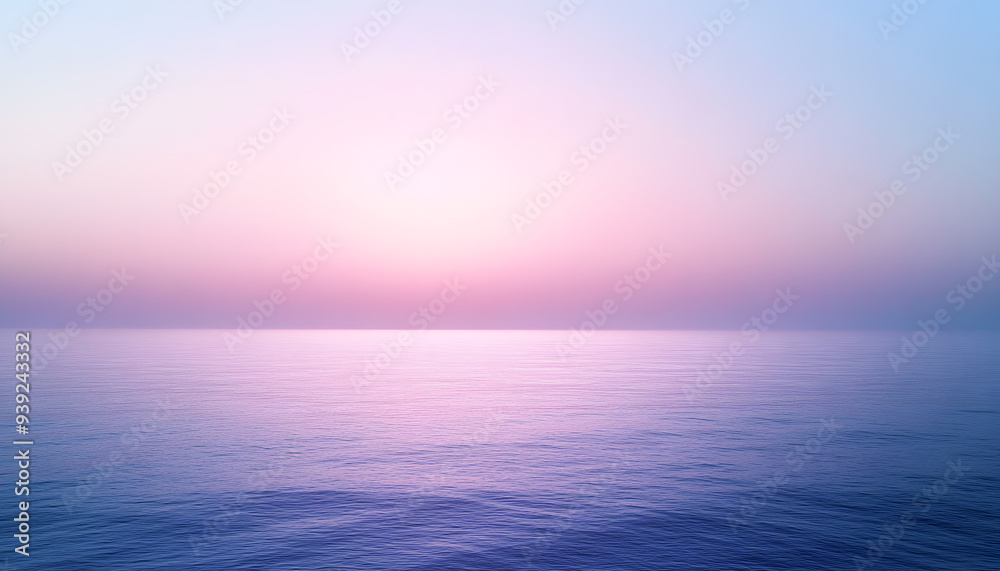 Obraz premium A simple gradient transitioning from a light to dark shade, creating a calm and soothing backdrop