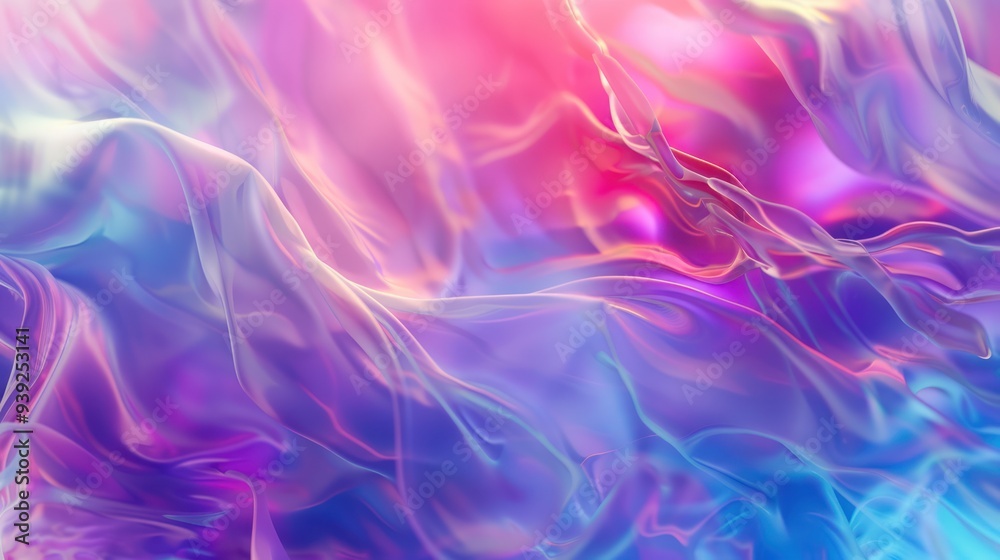 Abstract Shiny Fabric Waves Abstract Shiny Fabric Waves