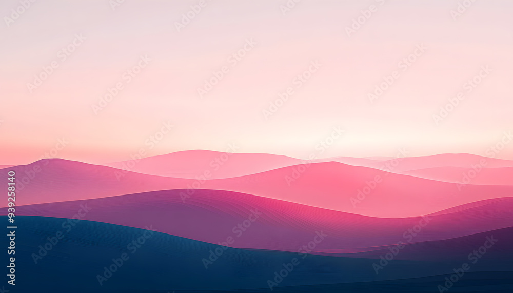 A simple gradient transitioning from a light to dark shade, creating a calm and soothing backdrop