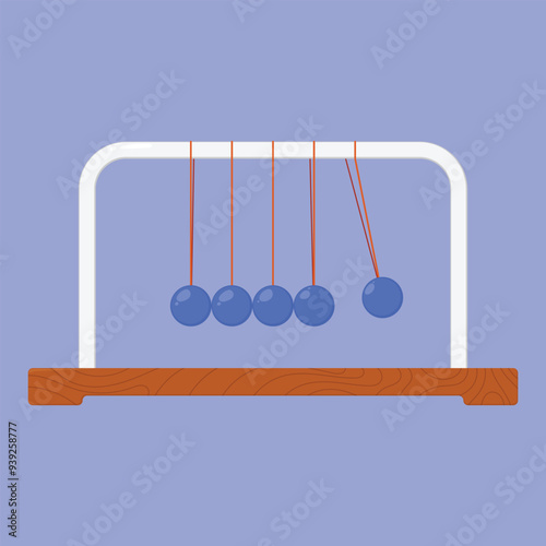 pendulum vector icon. pendulum illustration icon. pendulum physics vector. physics pendulum icon