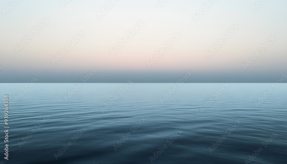 Obraz premium A simple gradient transitioning from a light to dark shade, creating a calm and soothing backdrop
