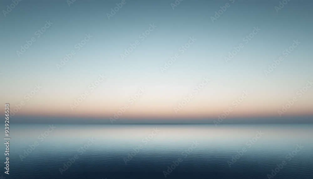 Obraz premium A simple gradient transitioning from a light to dark shade, creating a calm and soothing backdrop