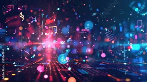 Digital interface showing celebration vectors for download.