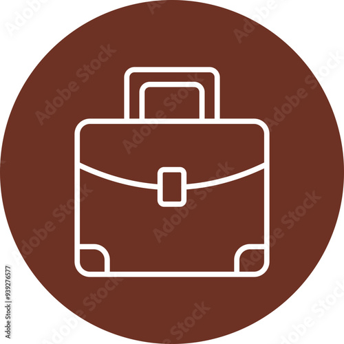 Briefcase Vector Icon Design