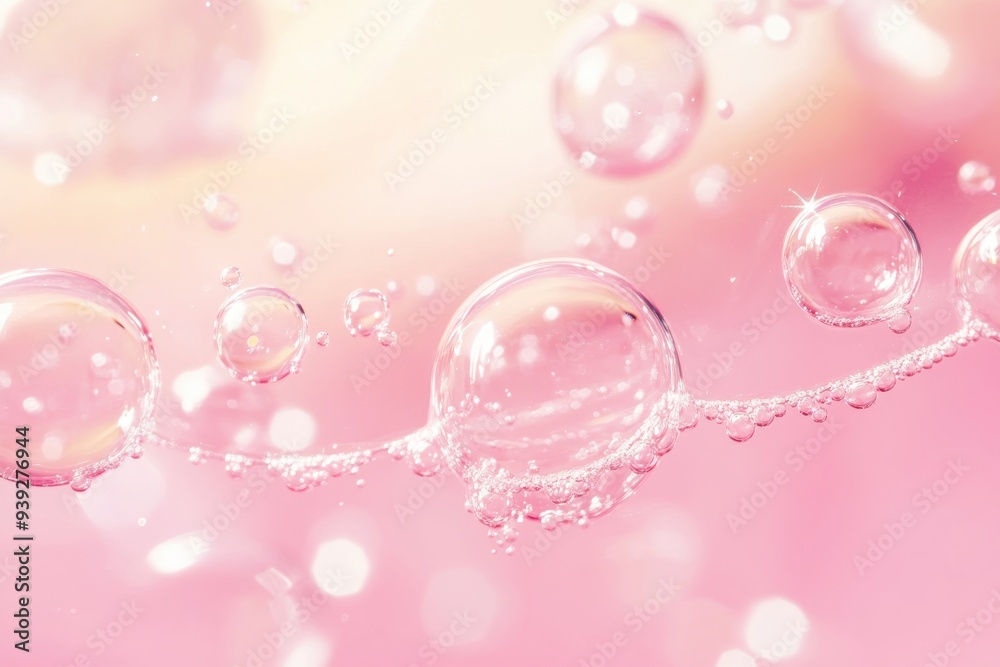 In-depth examination of gel formula highlighting bubbles on a bright backdrop: realistic skincare visuals, gel formula, luminous environment, authentic product presentation, beauty item feature In-depth examination of gel formula highlighting bubbles on a bright backdrop: realistic skincare visuals, gel formula, luminous environment, authentic product presentation, beauty item feature