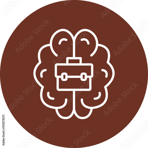 Brain Vector Icon Design