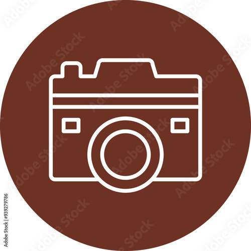 Camera Vector Icon Design