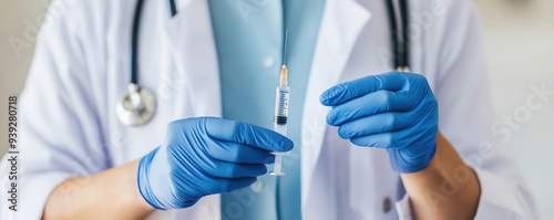 Veterinarian performing a physical exam to diagnose any contraindications before a vaccination, veterinary diagnosis, vaccination, thorough prevaccination evaluations in pet care
