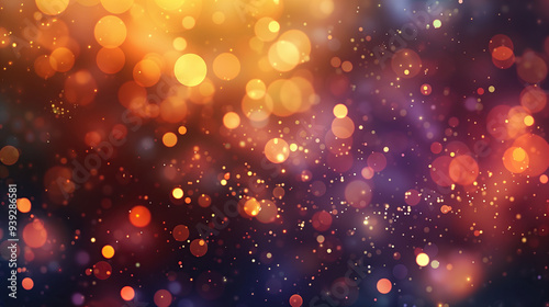 colorful firework with bokeh background.abstract holiday background.