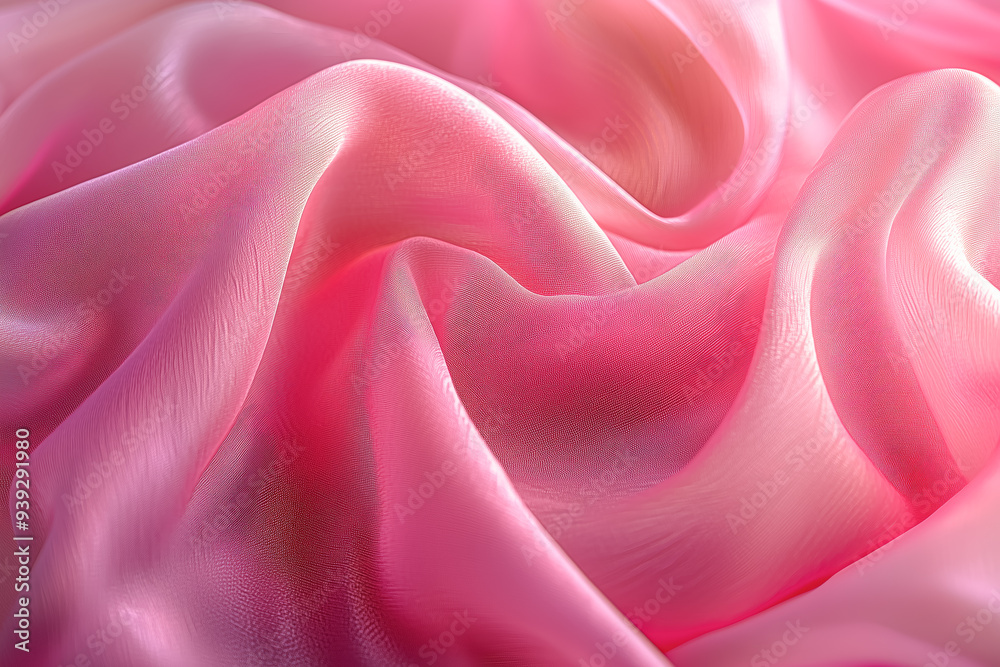 Obraz premium A Dreamy Pink Background by Generative AI