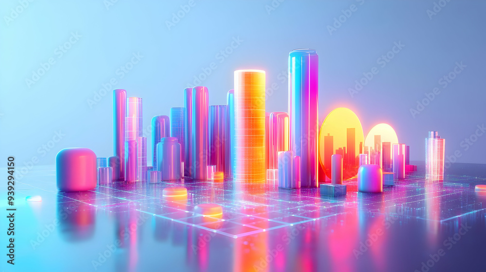 3d Flat icon as Glossy Glowing Holographic Laptop and Calendar concept as A photo featuring a glossy glowing holographic laptop and a calendar. The objects are positioned towards the right highlightin 3d Flat icon as Glossy Glowing Holographic Laptop and Calendar concept as A photo featuring a glossy glowing holographic laptop and a calendar. The objects are positioned towards the right highlightin