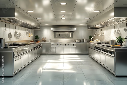 Modern kitchen interior