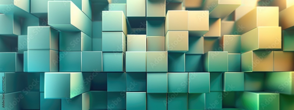 Geometric blocks abstract wallpaper and background Geometric blocks abstract wallpaper and background