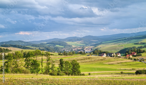 landscape of region Pininy, Niedzica