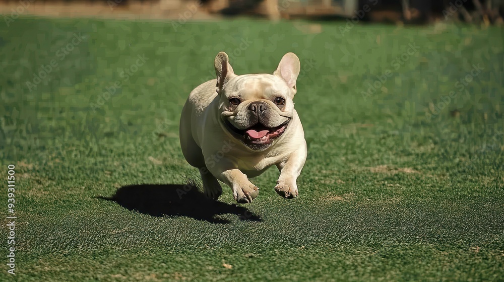 dog on the grass dog on the grass