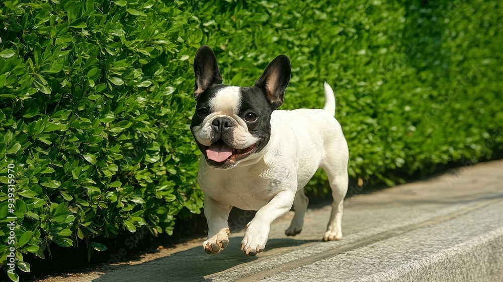 dog on the grass dog on the grass