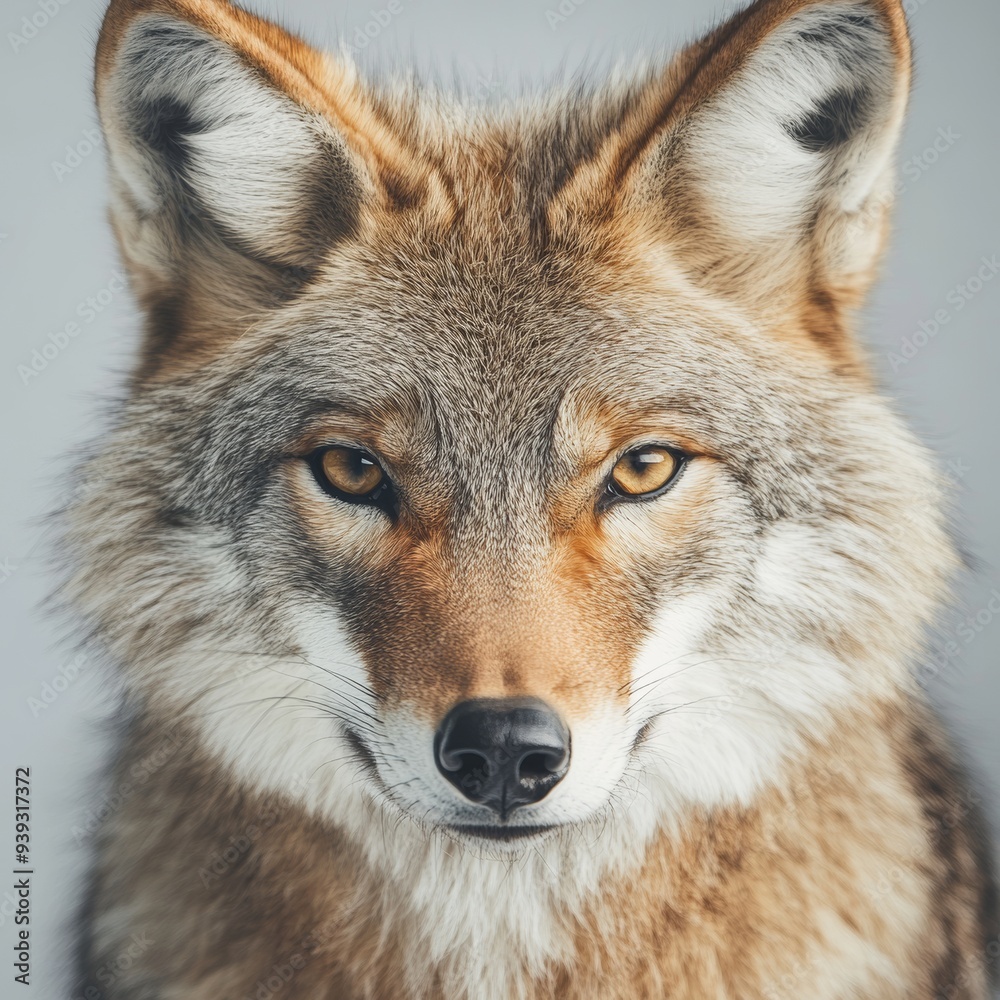 Close-Up Photography of a Coyote Face Close-Up Photography of a Coyote Face