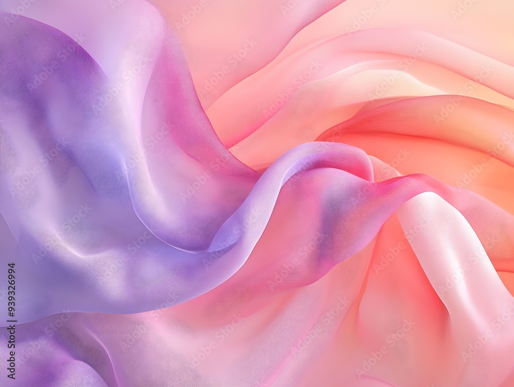 Fototapeta premium Abstract Pink and Purple Fabric Background Texture