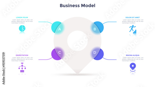 Modern Infographic Vector Template