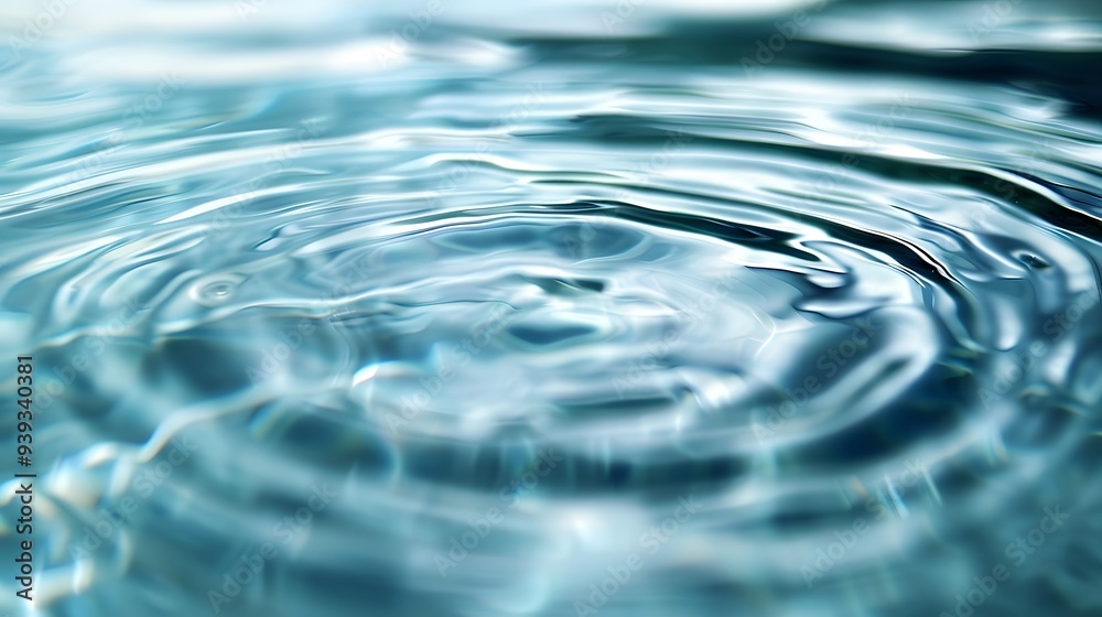 Water Ripples: Water ripples in a pool with no visible object, suggesting an invisible floating pool toy.
Water Ripples: Water ripples in a pool with no visible object, suggesting an invisible floating pool toy.