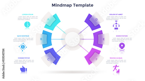 Modern Infographic Vector Template