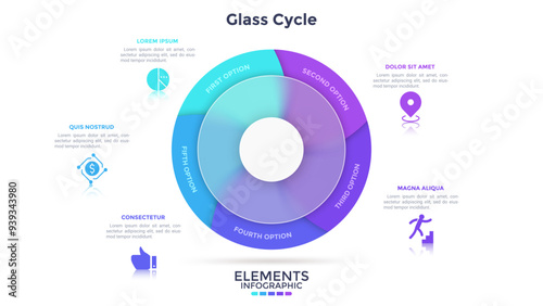 Modern Infographic Vector Template