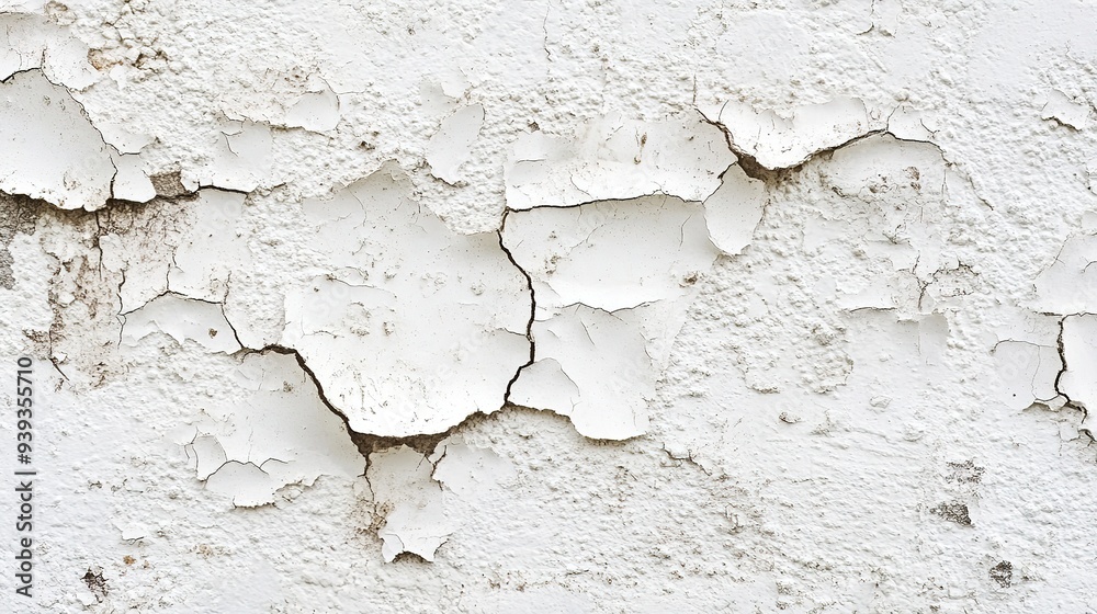 Broken hole white wall texture background fracture Broken hole white wall texture background fracture