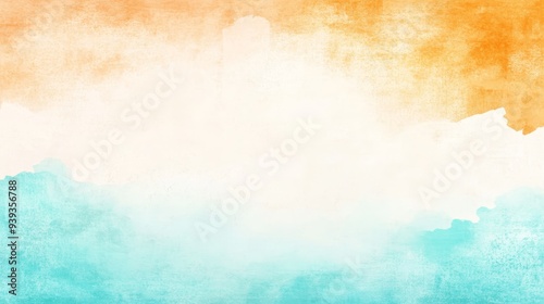 Vintage Distressed Grunge Design with Faded Colors and Rough Edges